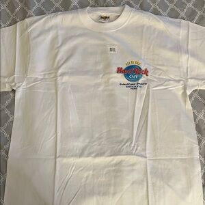 Hard Rock Cafe Paris White Tee XL
